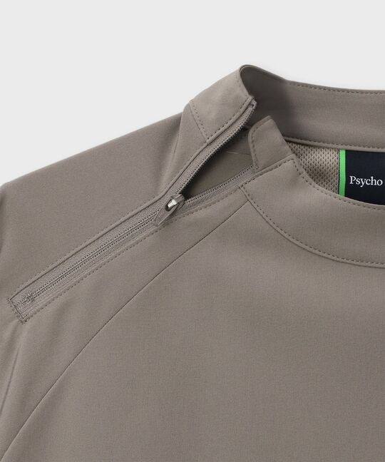 [WEB限定]リラックスフィット ロゴモックネックTシャツ