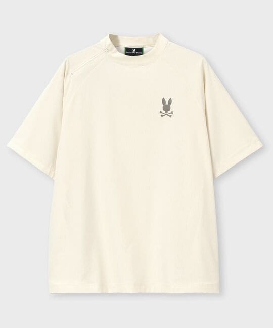 [WEB限定]リラックスフィット ロゴモックネックTシャツ