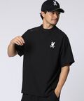 [WEB限定]リラックスフィット ロゴモックネックTシャツ