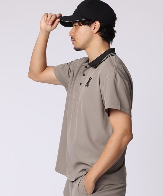 [WEB限定]リラックスフィット ロゴ ポロシャツ