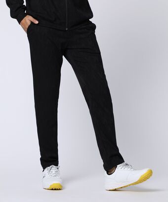 [GOLF]異素材切替　 シルエットバニージャガードパンツ