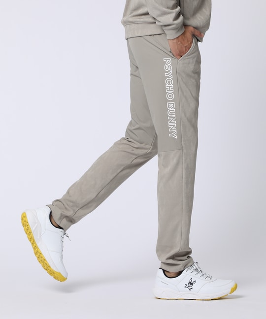 [GOLF]異素材切替 シルエットバニージャガードパンツ