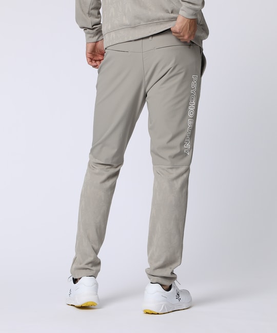 [GOLF]異素材切替 シルエットバニージャガードパンツ