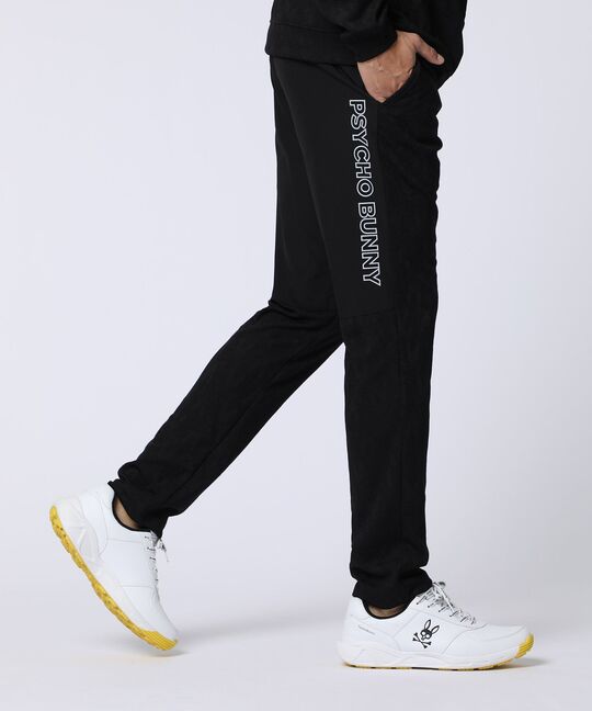 [GOLF]異素材切替 シルエットバニージャガードパンツ