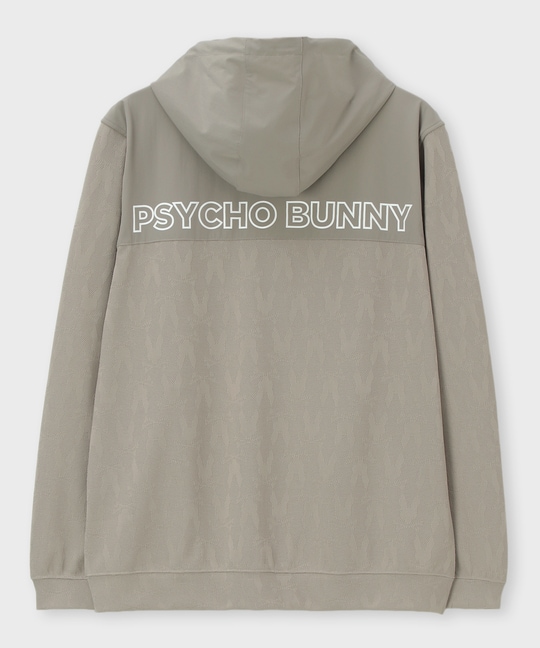 [GOLF]異素材切替 シルエットバニージャガードパーカ