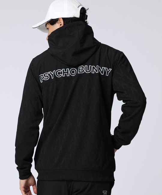 [GOLF]異素材切替 シルエットバニージャガードパーカ