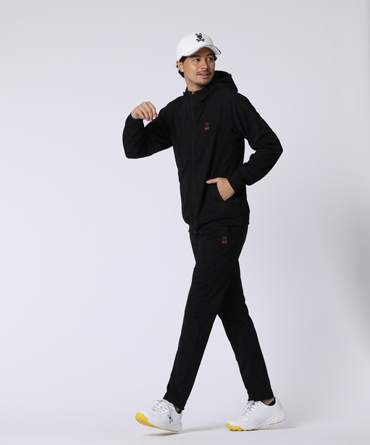 [GOLF]異素材切替 シルエットバニージャガードパーカ