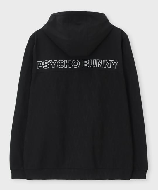 [GOLF]異素材切替 シルエットバニージャガードパーカ