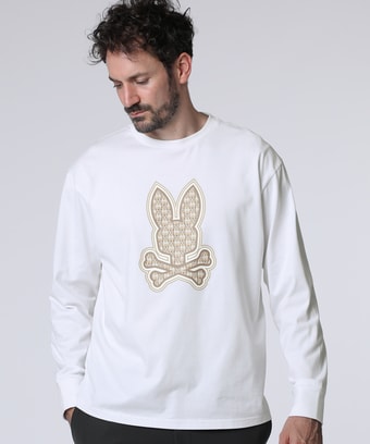 ロングスリーブ 　ラバーマイクロバニーロゴTシャツ