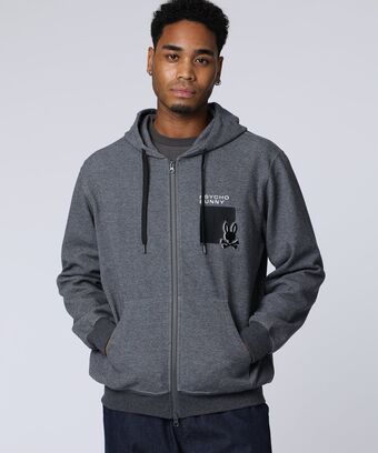 アイコニックエンブロイダリー 　ダンボールジップパーカ