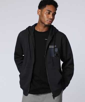 アイコニックエンブロイダリー 　ダンボールジップパーカ