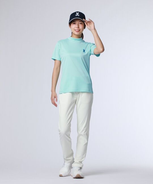 [GOLF][WOMEN]ベーシックバニー モックネックTシャツ