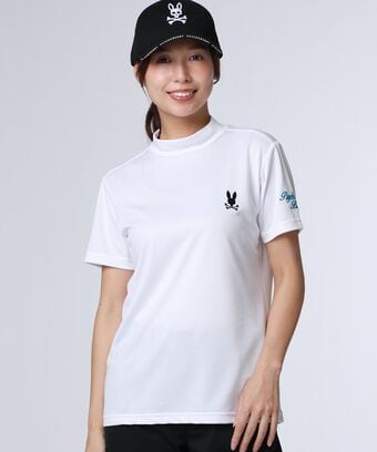[GOLF][WOMEN]ベーシックバニー　 モックネックTシャツ
