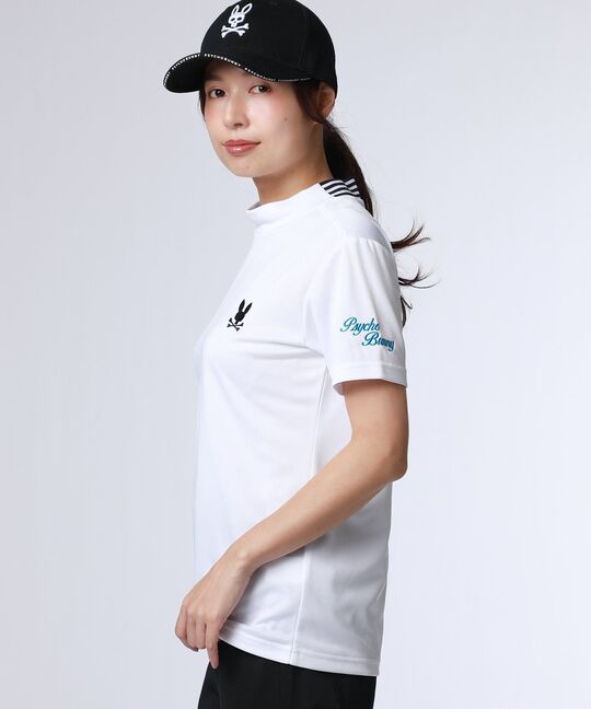 [GOLF][WOMEN]ベーシックバニー モックネックTシャツ