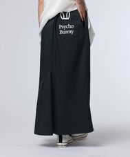 [WOMEN]ポケットバニー ストレッチフレアスカート