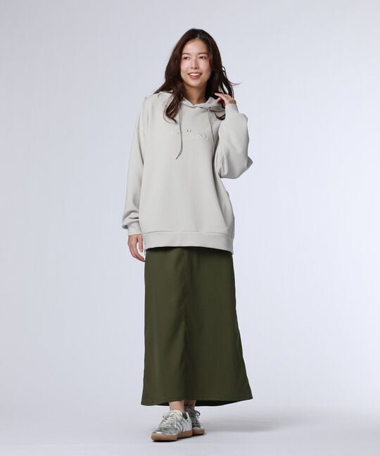 [WOMEN]ポケットバニー ストレッチフレアスカート