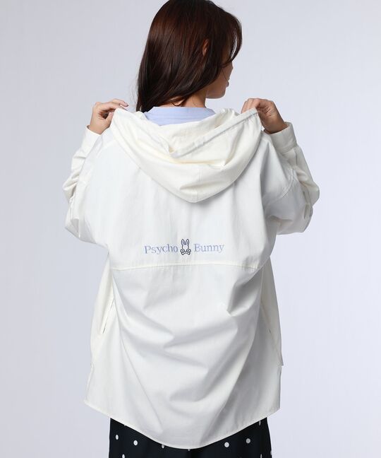 [WOMEN]BUNNY デニムフードシャツ