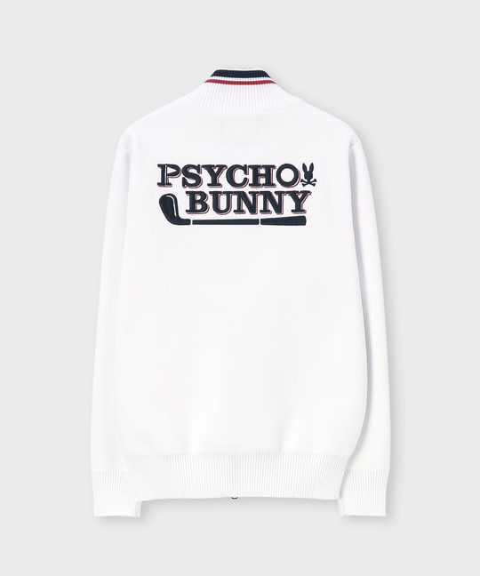 [GOLF][WOMEN]ゴルフクラブ フルジップニットカーディガン