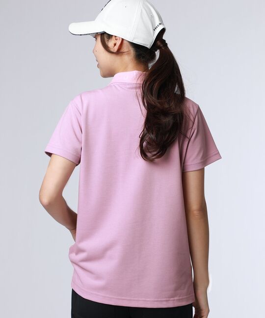 [GOLF][WOMEN]ドライミックス鹿の子 ポケットバニーポロシャツ