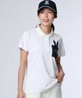 [GOLF][WOMEN]ドライミックス鹿の子 ポケットバニーポロシャツ