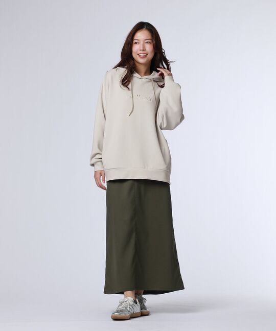 [WOMEN]ダブルエアー サイドジップパーカ