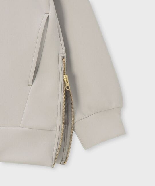 [WOMEN]ダブルエアー サイドジップパーカ