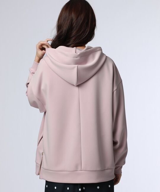 [WOMEN]ダブルエアー サイドジップパーカ