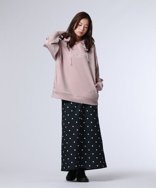 [WOMEN]ダブルエアー サイドジップパーカ