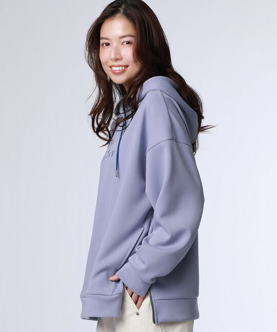 [WOMEN]ダブルエアー サイドジップパーカ