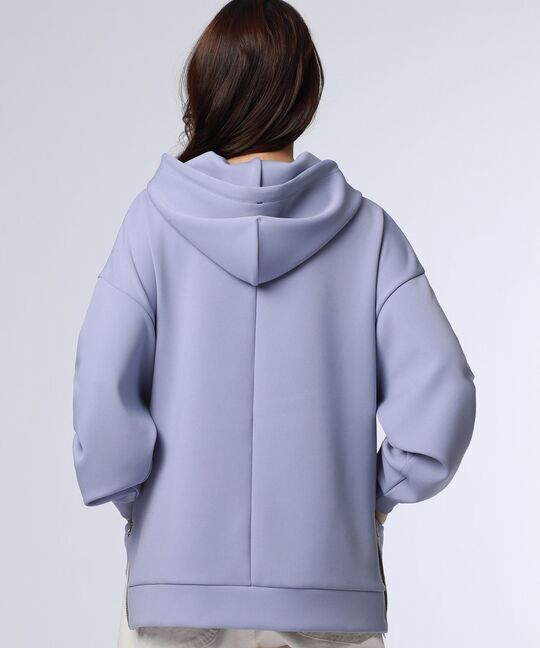 [WOMEN]ダブルエアー サイドジップパーカ