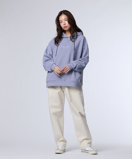 [WOMEN]ダブルエアー サイドジップパーカ