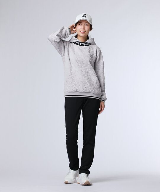 [GOLF][WOMEN]膨れジャガード 総柄PSYパーカ