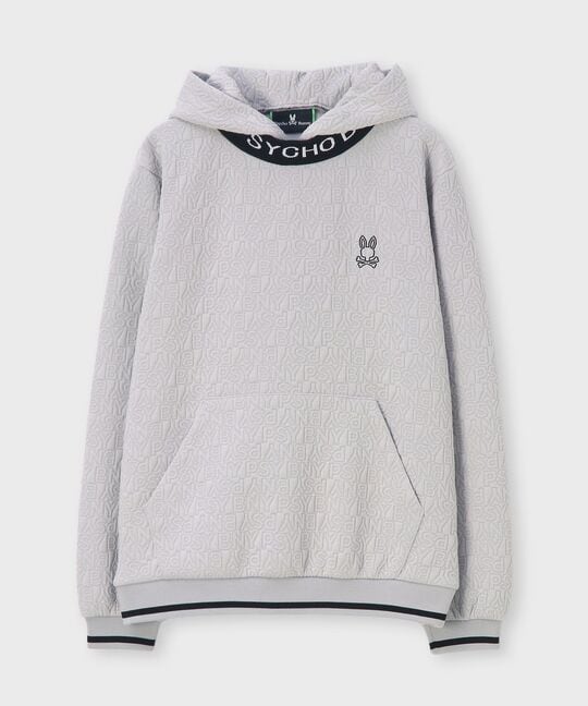 [GOLF][WOMEN]膨れジャガード 総柄PSYパーカ