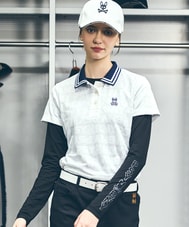 [GOLF][WOMEN]オリジナルジャガード BUNNYポロシャツ