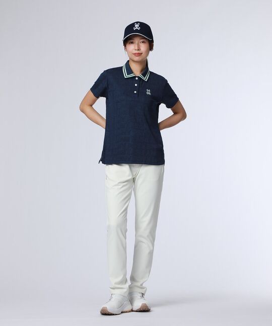 [GOLF][WOMEN]オリジナルジャガード BUNNYポロシャツ