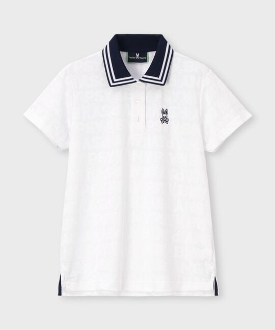 [GOLF][WOMEN]オリジナルジャガード BUNNYポロシャツ