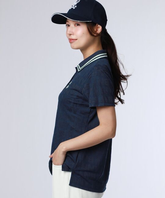 [GOLF][WOMEN]オリジナルジャガード BUNNYポロシャツ