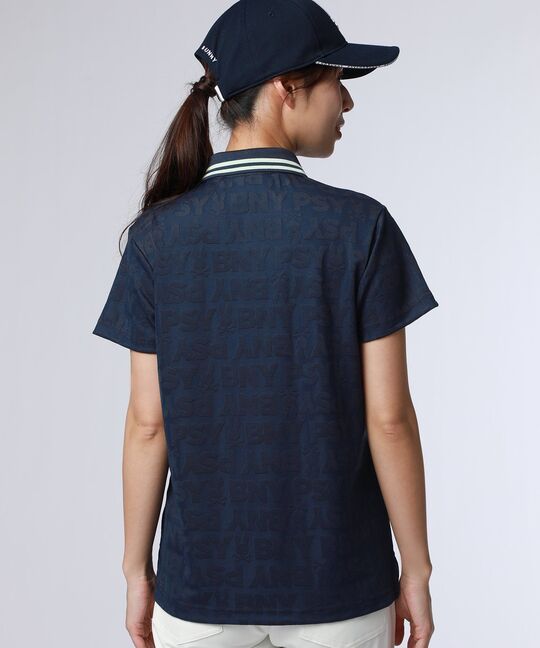 [GOLF][WOMEN]オリジナルジャガード BUNNYポロシャツ