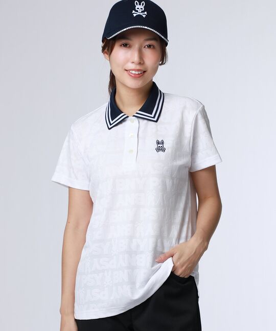 [GOLF][WOMEN]オリジナルジャガード BUNNYポロシャツ