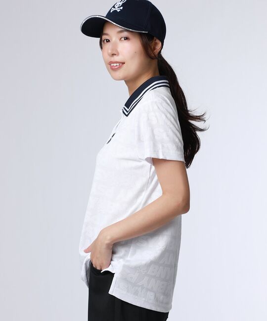 [GOLF][WOMEN]オリジナルジャガード BUNNYポロシャツ