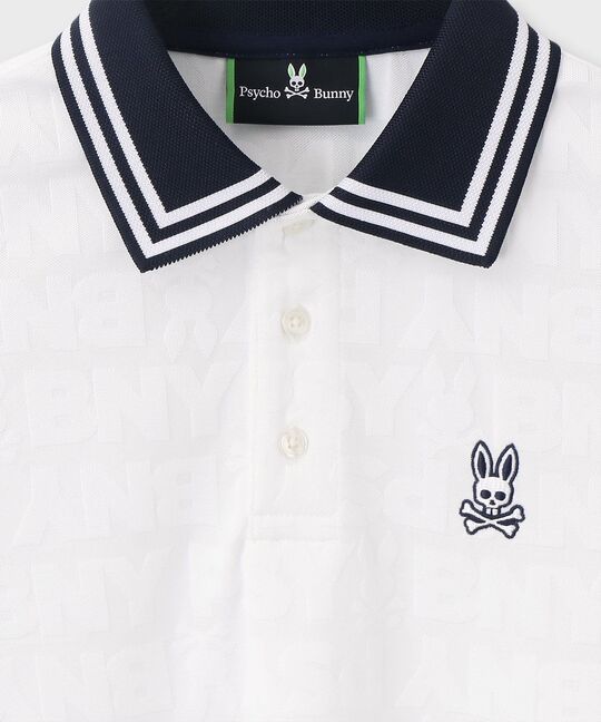 [GOLF][WOMEN]オリジナルジャガード BUNNYポロシャツ