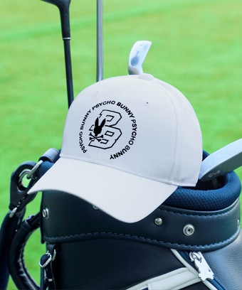 [GOLF]サークルロゴ刺繍 メッシュ素材キャップ