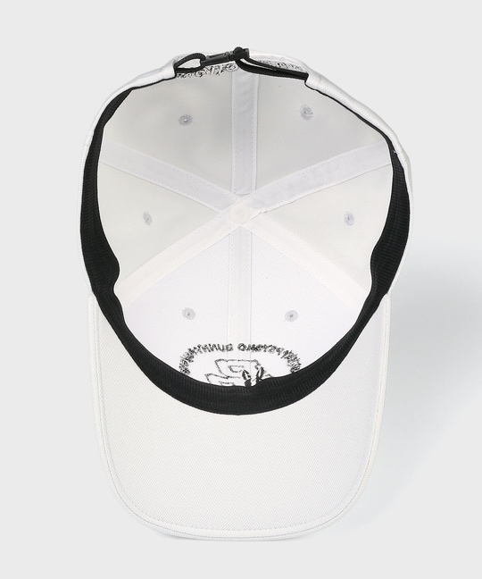 [GOLF]サークルロゴ刺繍 メッシュ素材キャップ