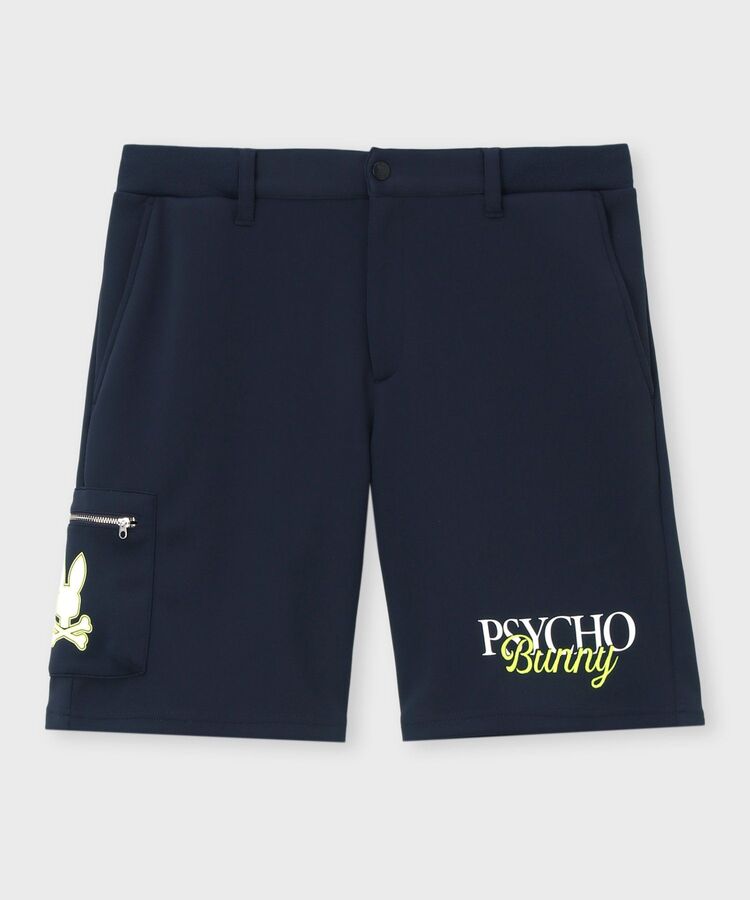 GOLF]コントラストシグネチャーロゴ ショートパンツ｜Psycho Bunny