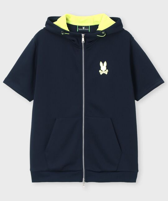 [GOLF]コントラストシグネチャーロゴ 半袖パーカ