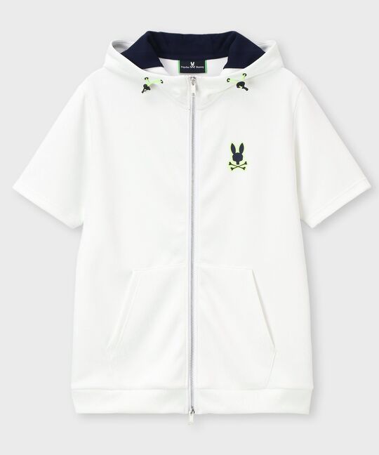 [GOLF]コントラストシグネチャーロゴ 半袖パーカ