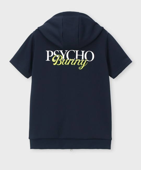 [GOLF][WOMEN]コントラストシグネチャーロゴ 半袖パーカ