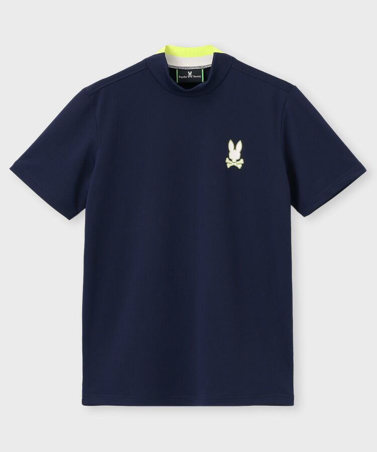 GOLF]コントラストシグネチャーロゴ モックネックTシャツ｜Psycho