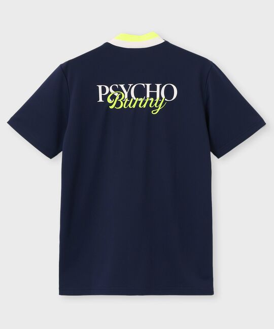 [GOLF]コントラストシグネチャーロゴ モックネックＴシャツ