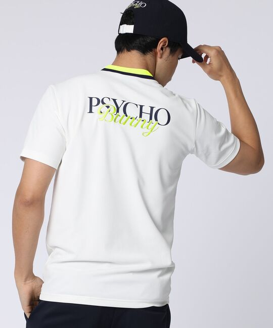 [GOLF]コントラストシグネチャーロゴ モックネックＴシャツ